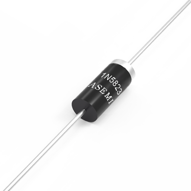1N5823/1N5824/1N5825 ASEMI肖特基二极管 DO-41轴向二极管插件