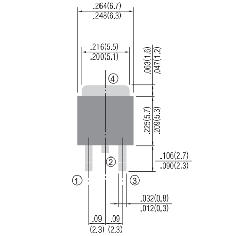 ASEMI 252 尺寸图1